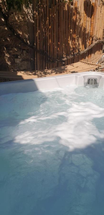 Maison de maître à BRAM # Jacuzzi Extérieur photo